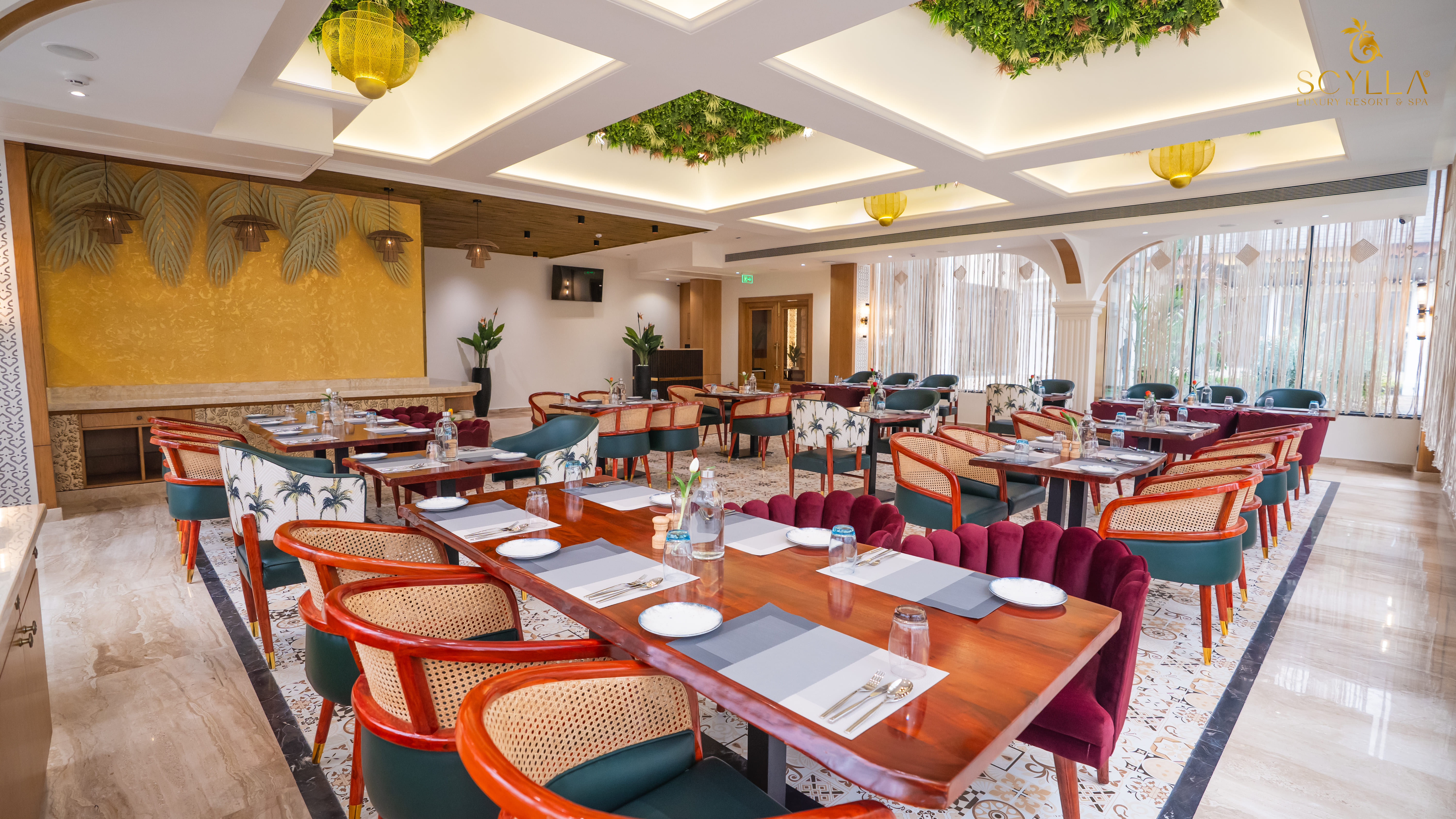 Beachfront dining experience at Scylla Resort in Udupi